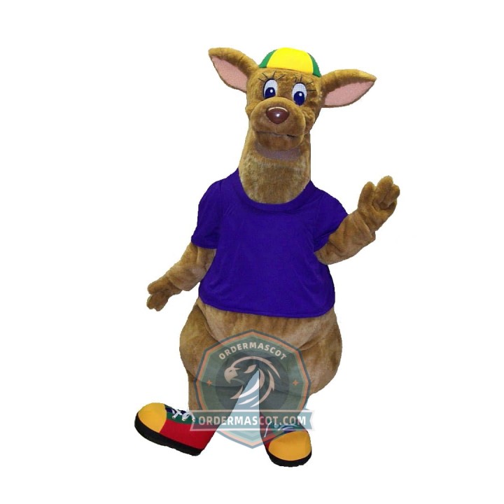 Deluxe Kangaroo Mascot Costume For Adult