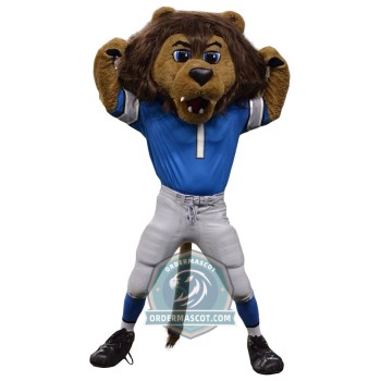 Power Sport Lion Mascot Costume