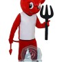 Fierce Red Devil Mascot Costume