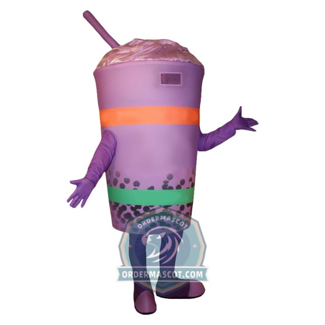 Milk Tea Mascot Costume