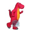 Red Dinosaur Mascot Costume