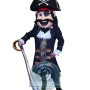 Happy Lightweight Pirate Mascot Costume