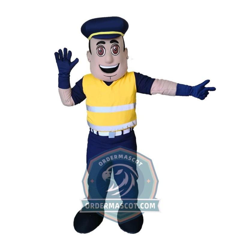 Traffic Police Mascot Costume