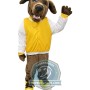 Chocolate Labrador Retriever Dog Mascot Costume