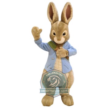 Realistic Lightweight Peter Rabbit Mascot Costume For Adult