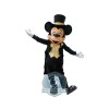 Happy Mickey Mascot Costume With Black Suit