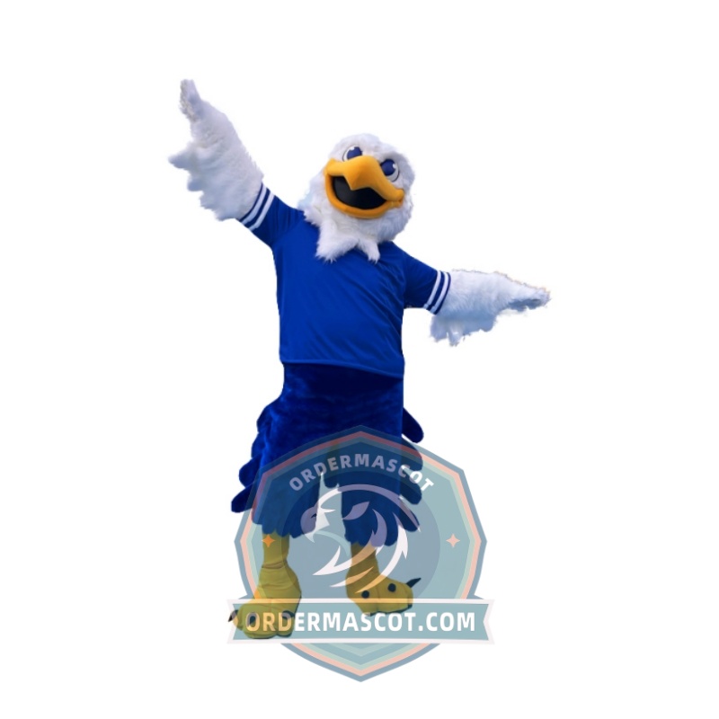 White Lightweight Eagle Mascot Costume