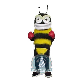 Boxing Bee Mascot Costume
