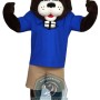 Saint Bernard Dog Mascot Costume