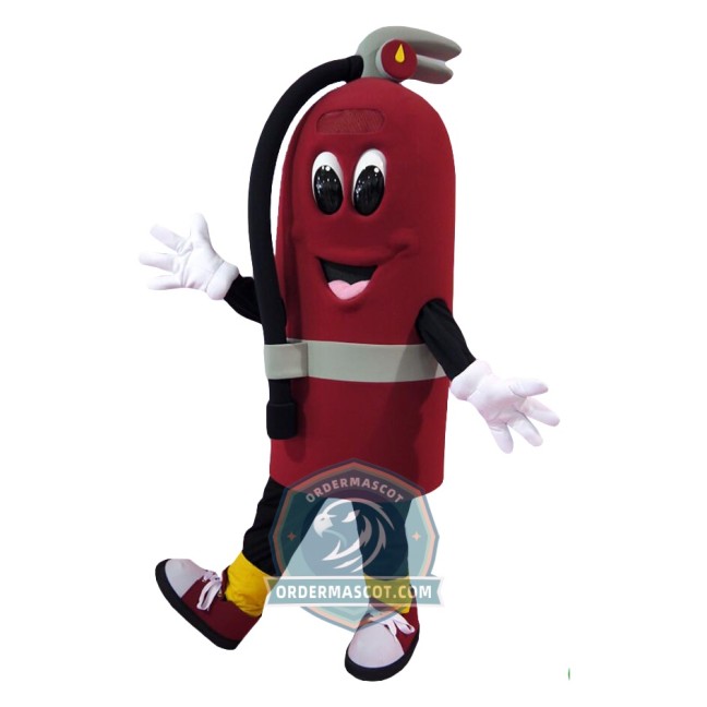 Fire Extinguisher Mascot Costume
