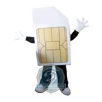 SIM Card Mascot Costume