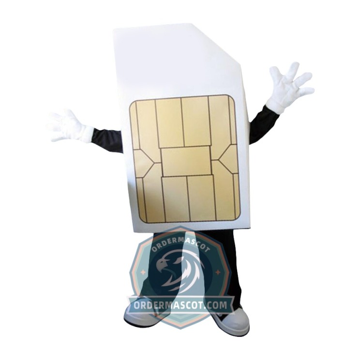 SIM Card Mascot Costume