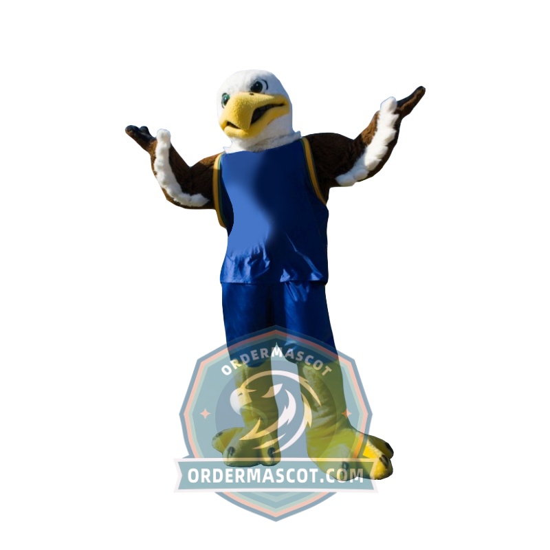 Sport Brown Eagle Mascot Costume