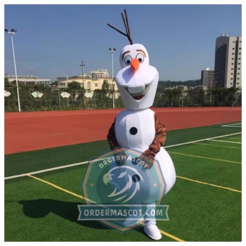 Affordable Olaf Mascot Costume