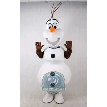Happy Olaf Mascot Costume For Adult