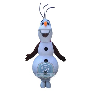Friendly Olaf Mascot Costume