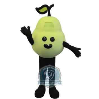 Realistic Pear Mascot Costume