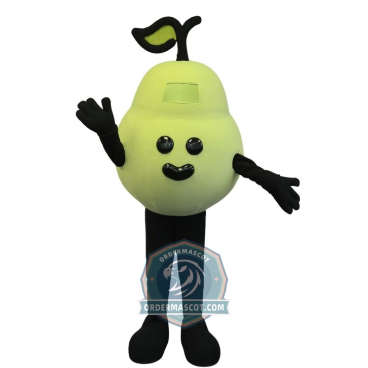 Realistic Pear Mascot Costume