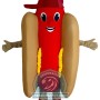 Realistic Hot Dog Mascot Costume
