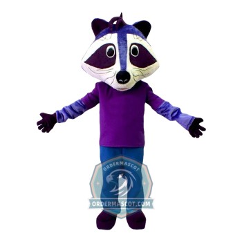Cute Raccoon Mascot Costume