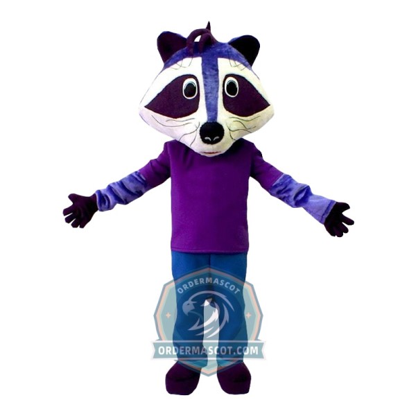 Cute Raccoon Mascot Costume