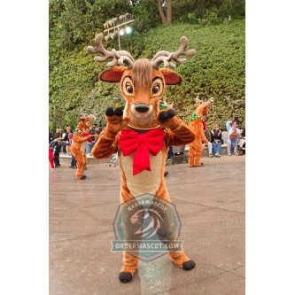 Christmas Reindeer Mascot Costume