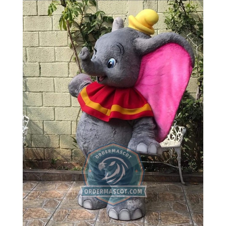 Dumbo the Elephant Mascot Costume