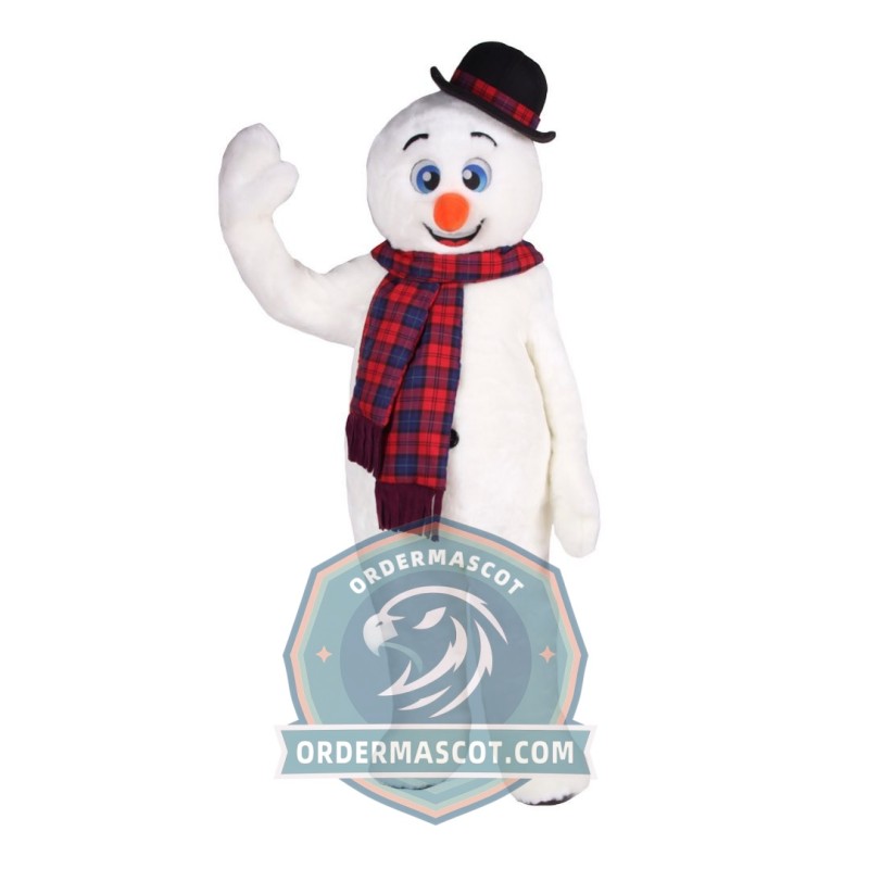 Cute Lightweight Snowman Mascot Costume