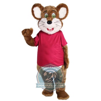 Cute Mouse Mascot Costume