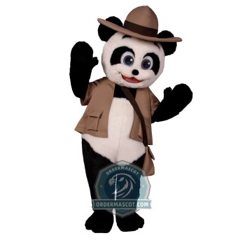 Cute Panda Mascot Costume
