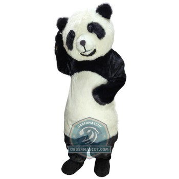 Realistic Panda Mascot Costume For Adult