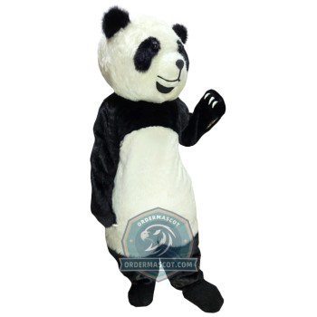 Realistic Panda Mascot Costume For Adult