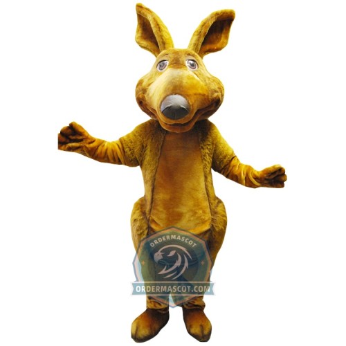 Realistic Lightweight Kangaroo Mascot Costume