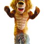 Power Muscular Lion Mascot Costume