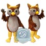 Realistic Lightweight Owl Mascot Costume For Adult