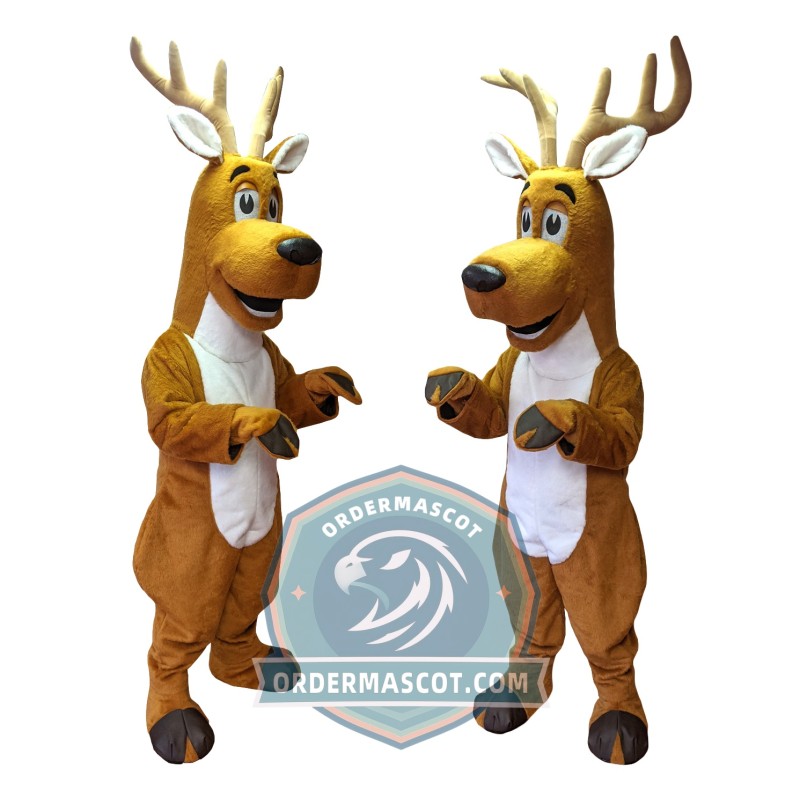 Realistic Lightweight Deer Mascot Costume