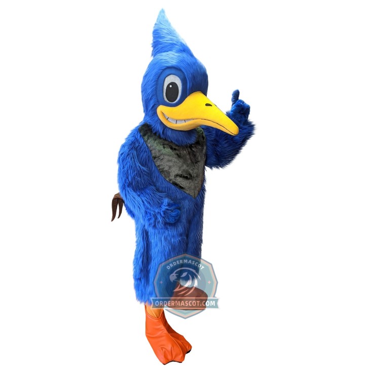 Realistic Lightweight Blue Jay Mascot Costume