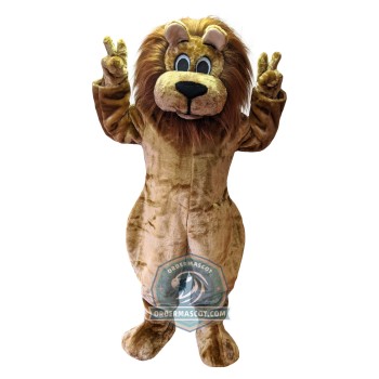 Happy Lightweight Lion Mascot Costume For Adult