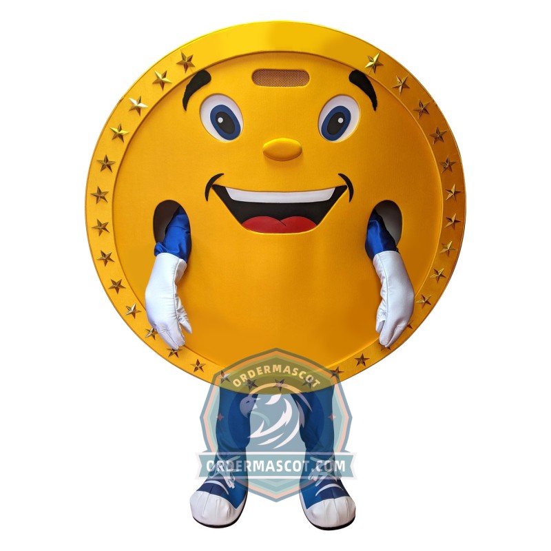 Happy Gold Mascot Costume