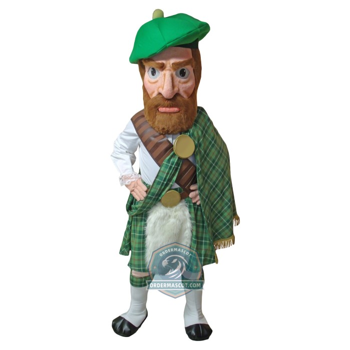 Highlander Mascot Costume