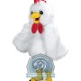 White Chicken Mascot Costume