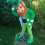 Realistic Lightweight Leprechaun Mascot Costume