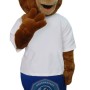 Happy Lightweight Bear Mascot Costume