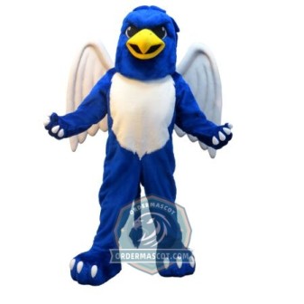Blue Griffin Mascot Costume