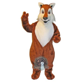 Cute Lightweight Fox Mascot Costume