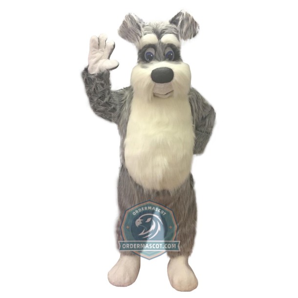 Schnauzer Dog Mascot Costume