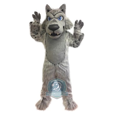 Deluxe Lightweight Wolf Mascot Costume