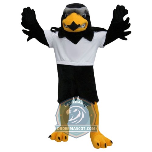 Black Hawk Mascot Costume