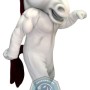 Realistic White Horse Mascot Costume