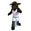 Deluxe Sport Bull Mascot Costume